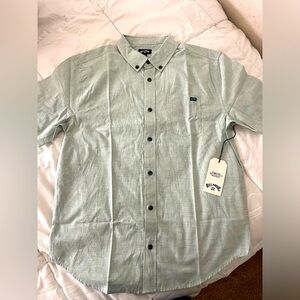 New Mens Billabong Button Up